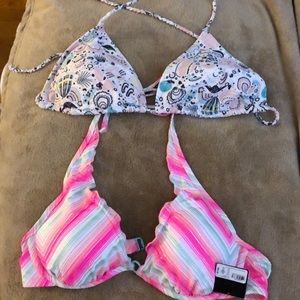 Combo pack - 2 swim tops - 1 aerie & 1 VS